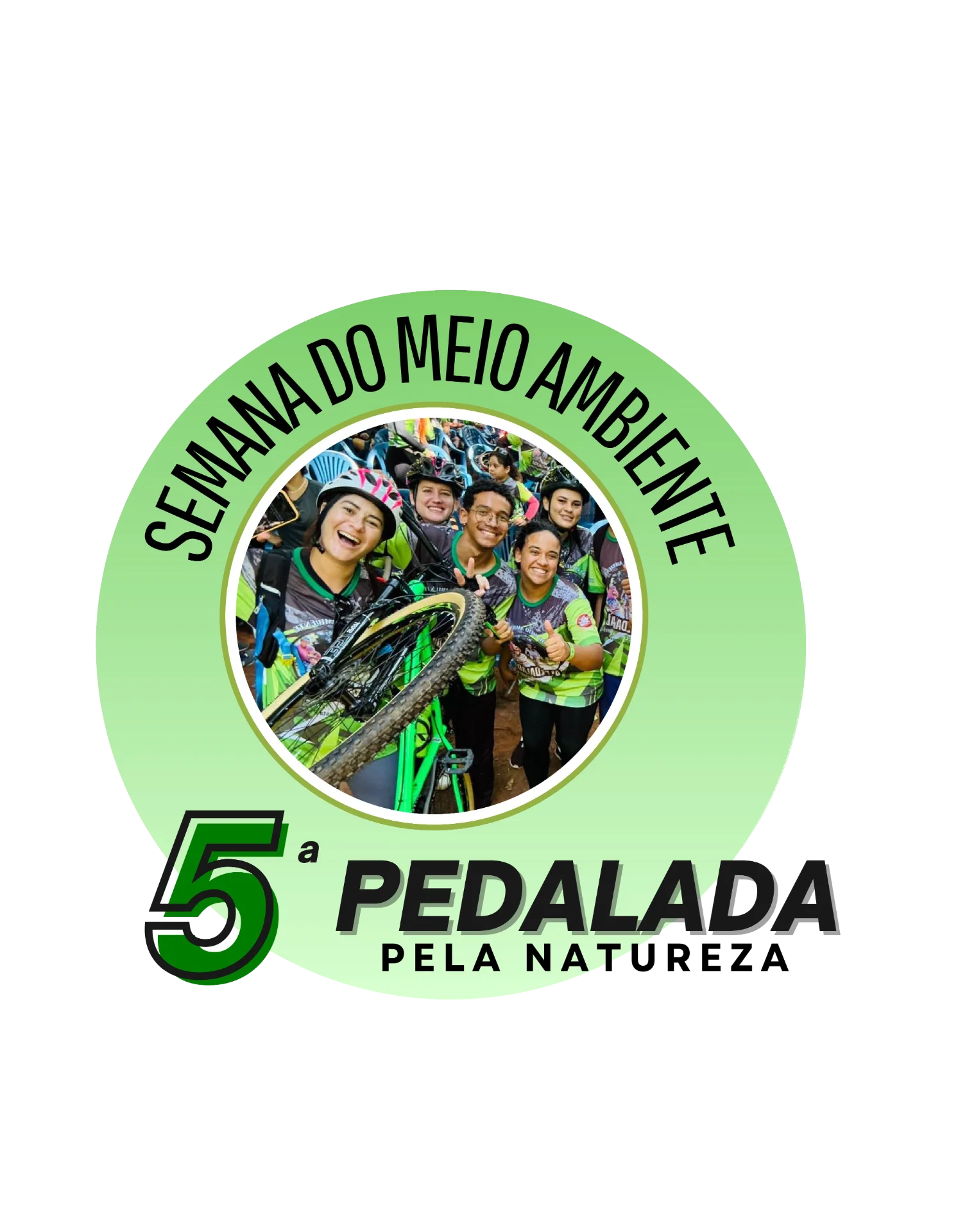 Arte do evento Pedalada pela Natureza
